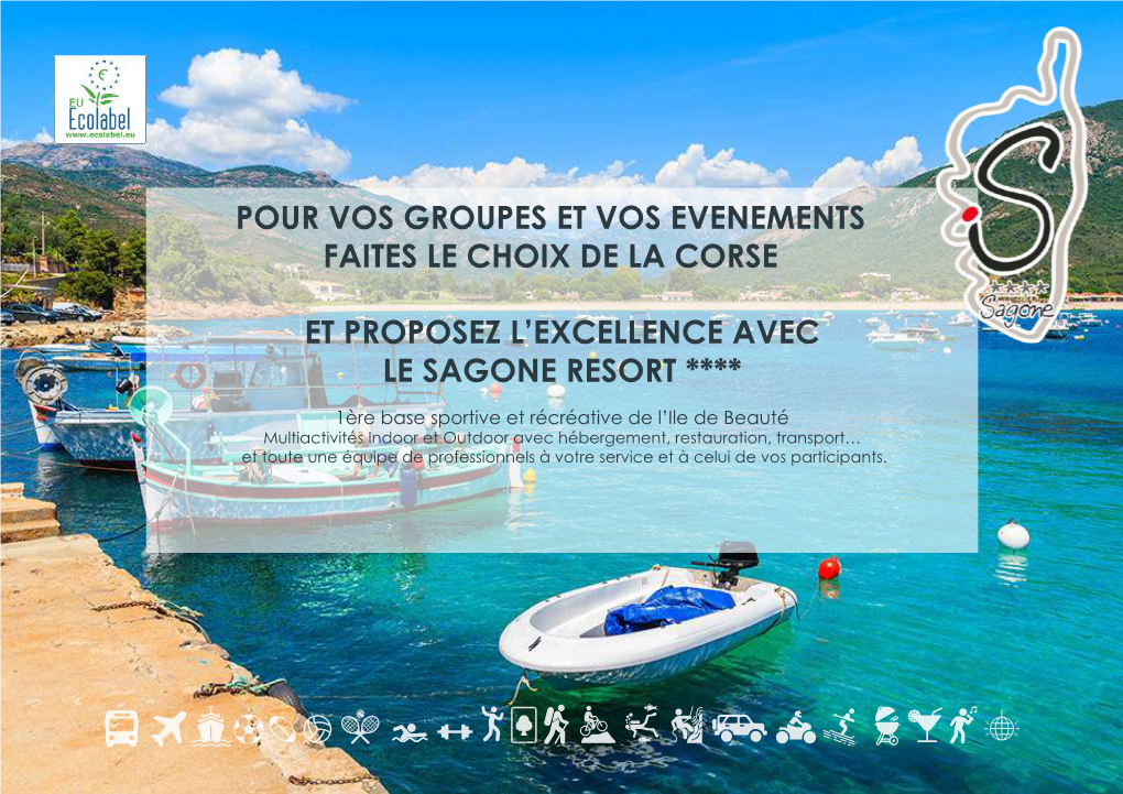 Pour Vos Groupes Et Vos Evenements Faites Le Choix De La Corse