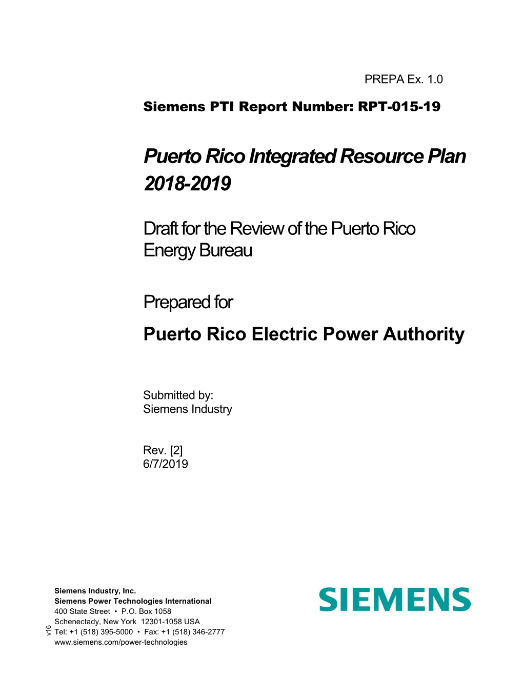 PTI Report Template