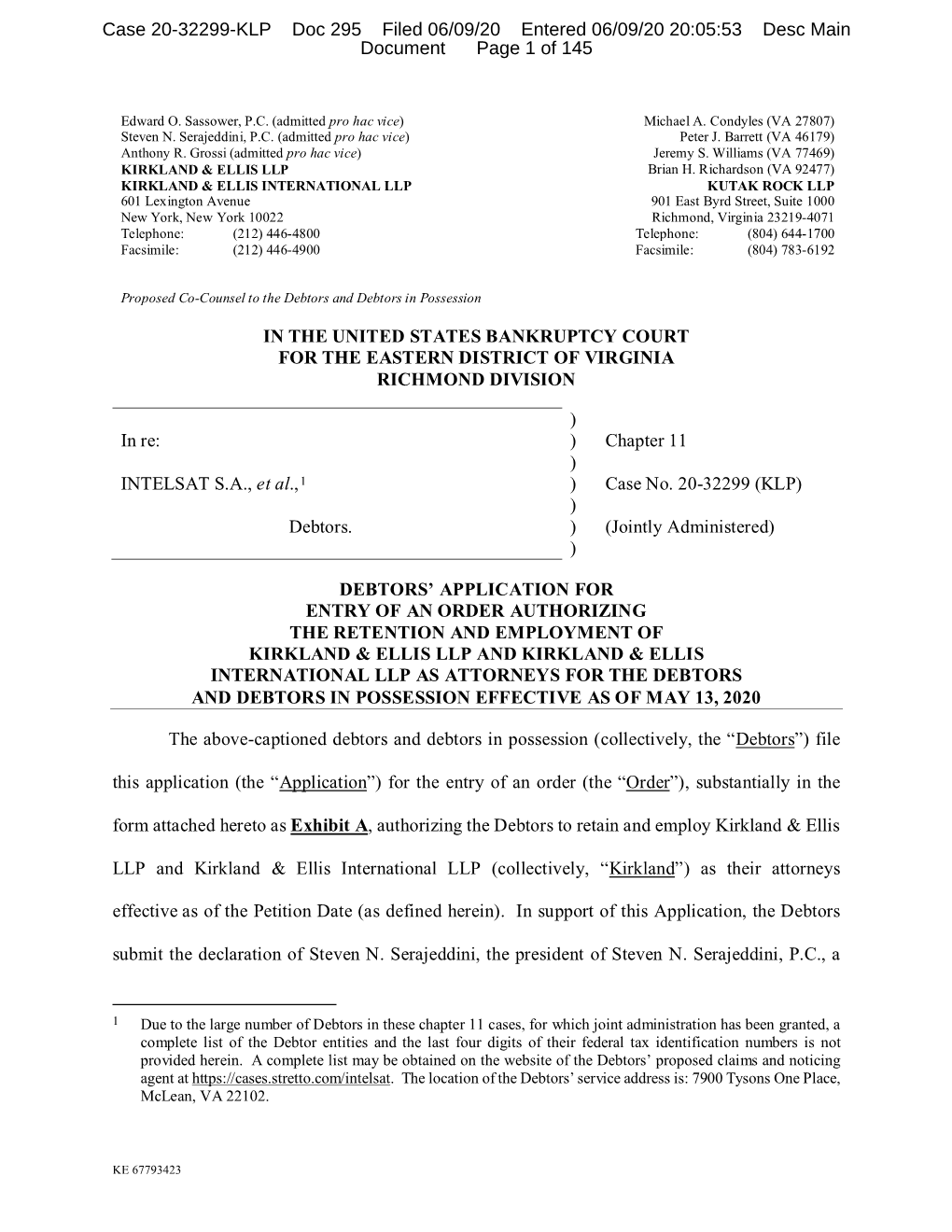 New Litigation Document