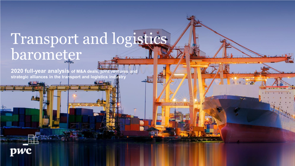 Transport and Logistics Barometer