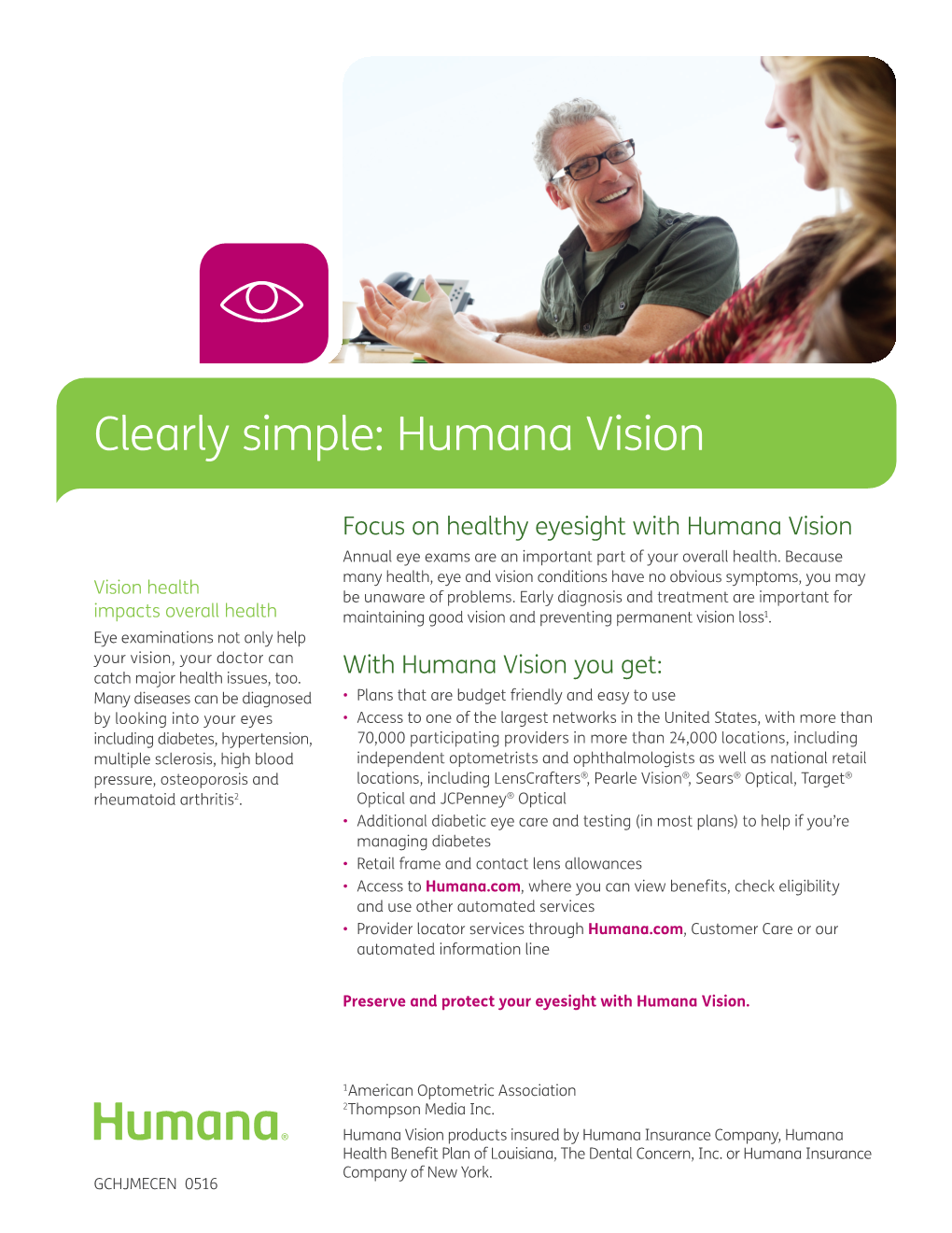 Clearly Simple: Humana Vision