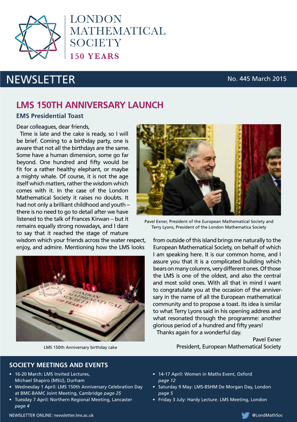 NEWSLETTER No