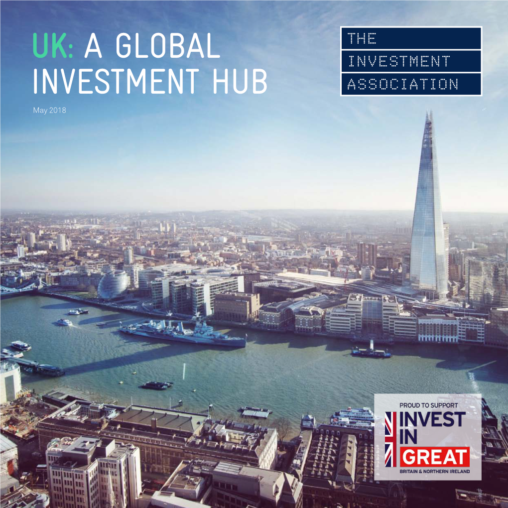 A GLOBAL INVESTMENT HUB May 2018