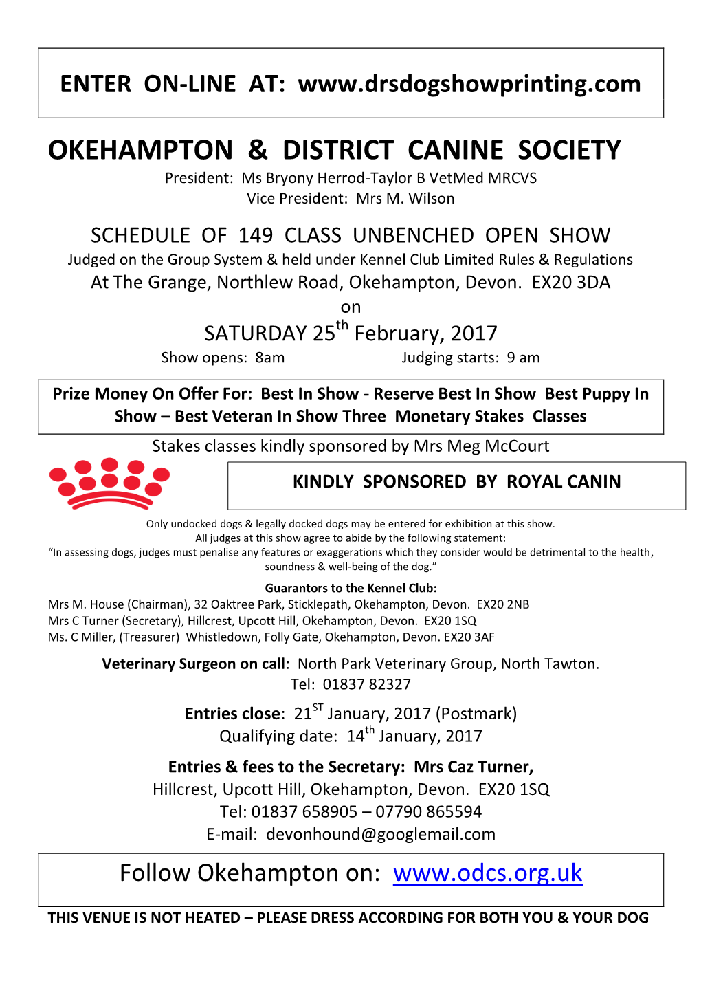 Okehampton & District Canine Society