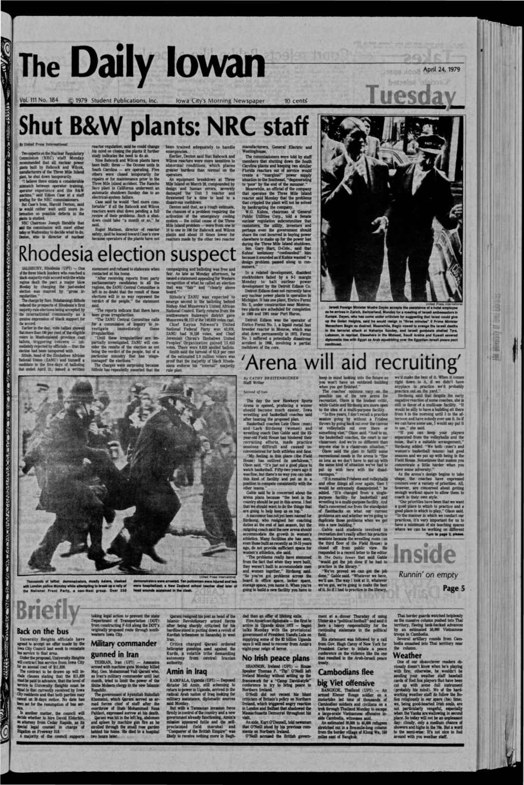 Daily Iowan (Iowa City, Iowa), 1979-04-24