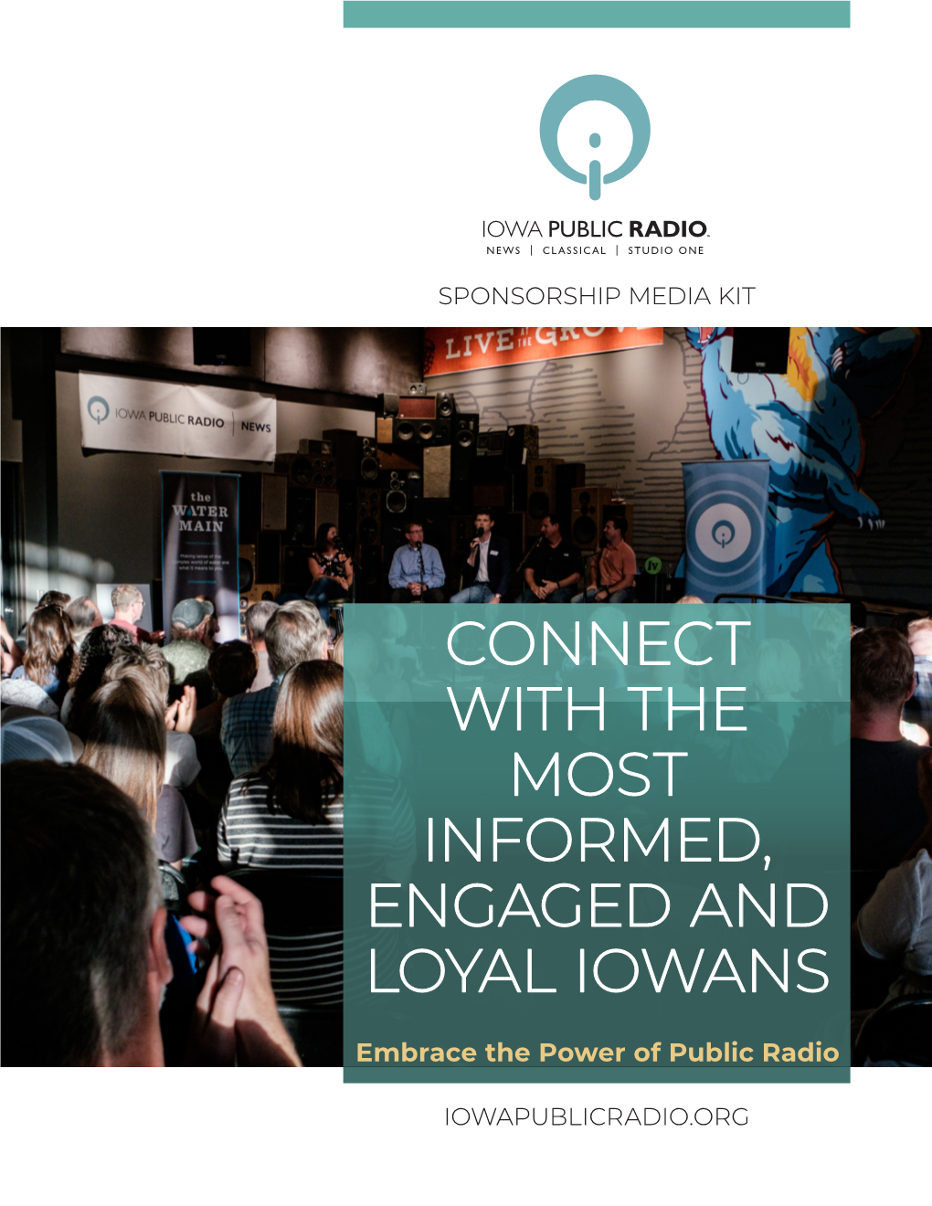 Central Iowa IPR Listeners Are College % Educated, Compared of Listeners 65 to 33% of the Market Prefer to Buy Overall