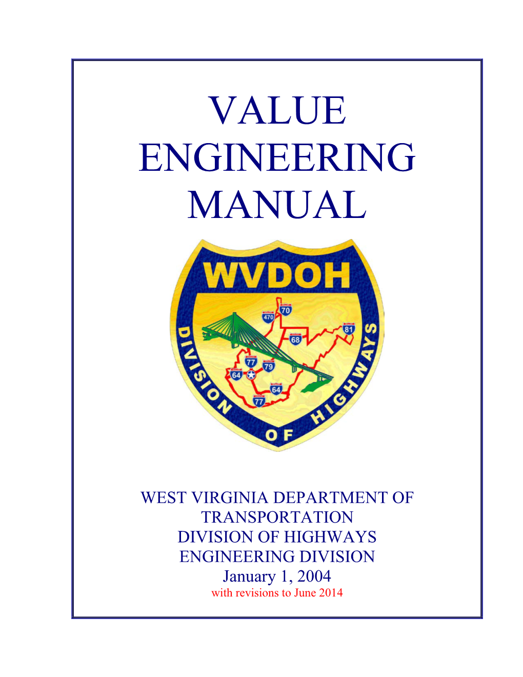 Value Engineering Manual