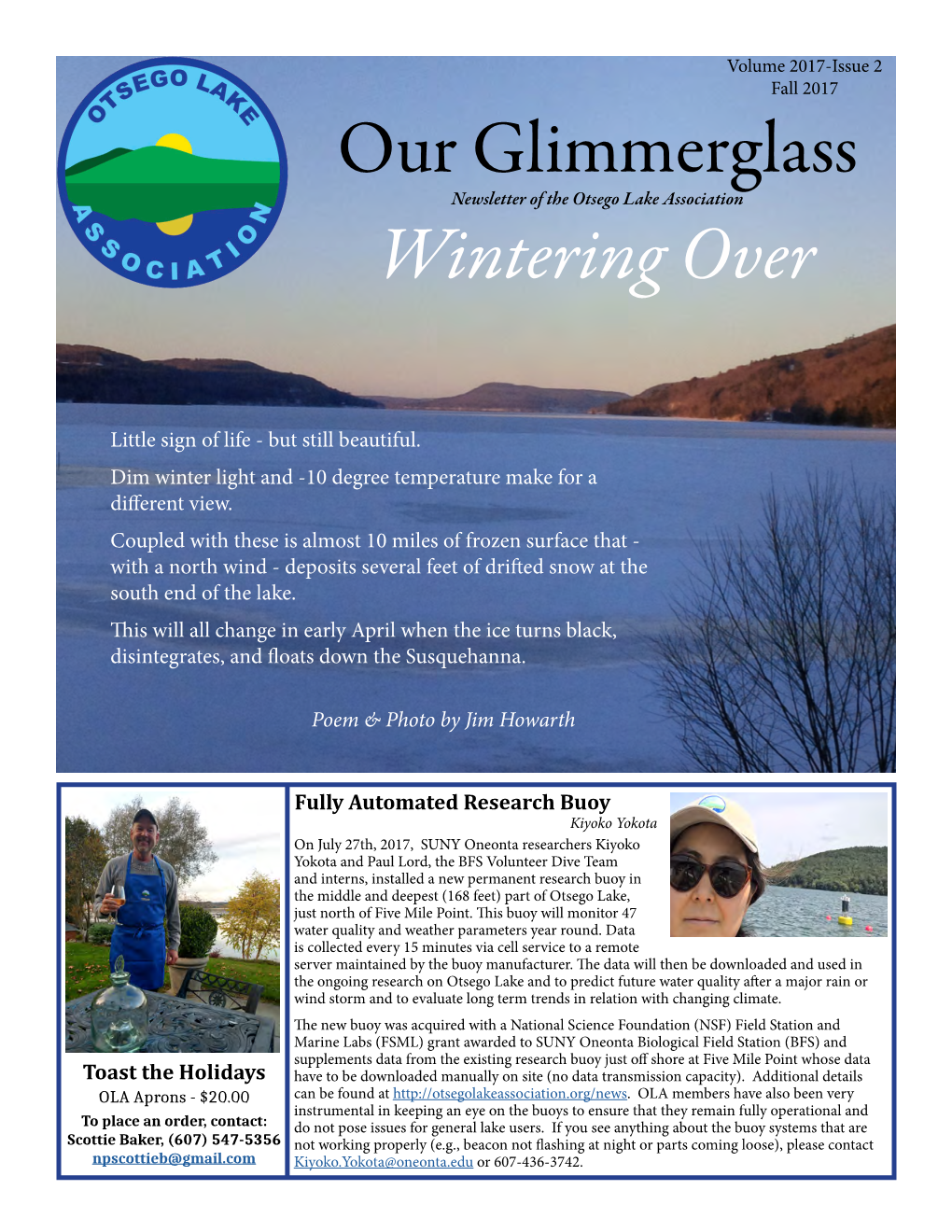 Our Glimmerglass Wintering Over