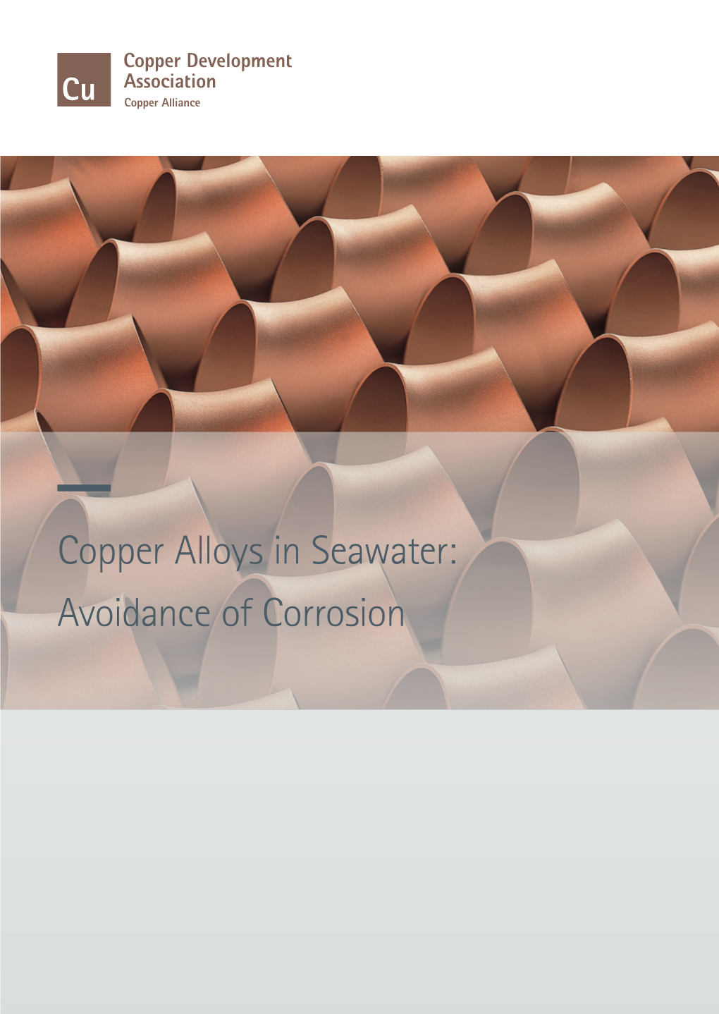 Copper Alloys in Seawater: Avoidance of Corrosion Copper Alloys in Seawater: Avoidance of Corrosion Roger Francis