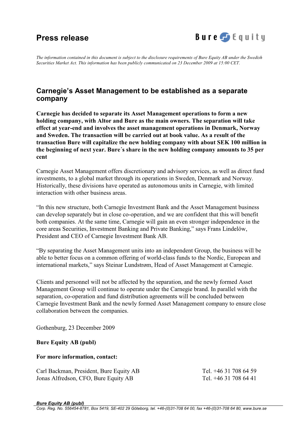 091223 Asset Management Separation Carnegie