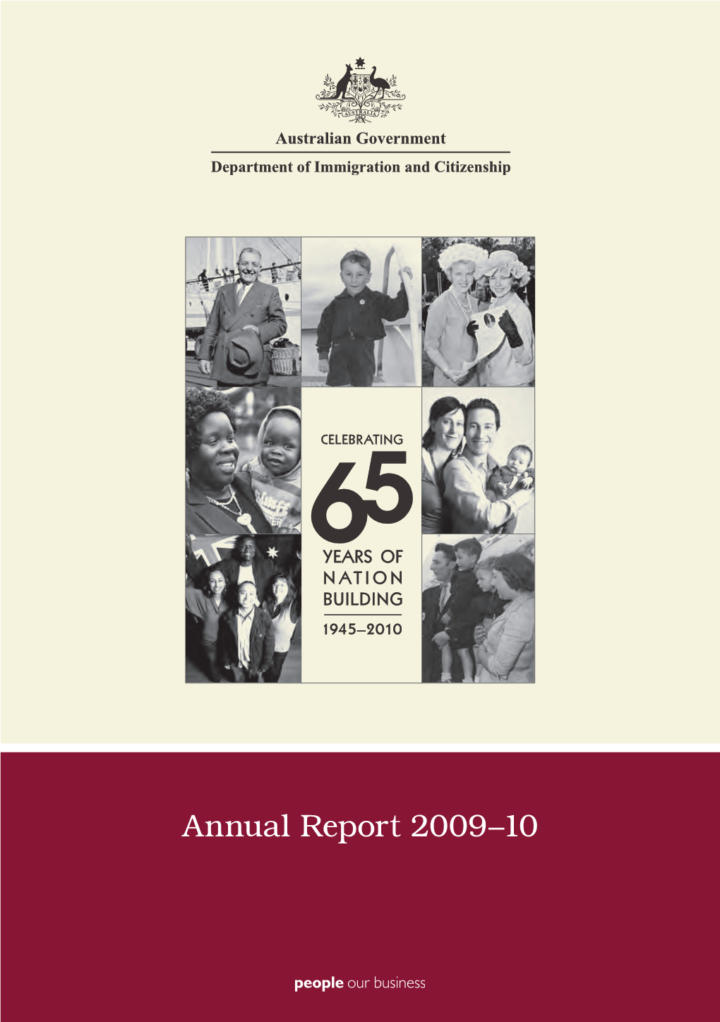 Annual Report 2009–10 © Commonwealth of Australia 2010