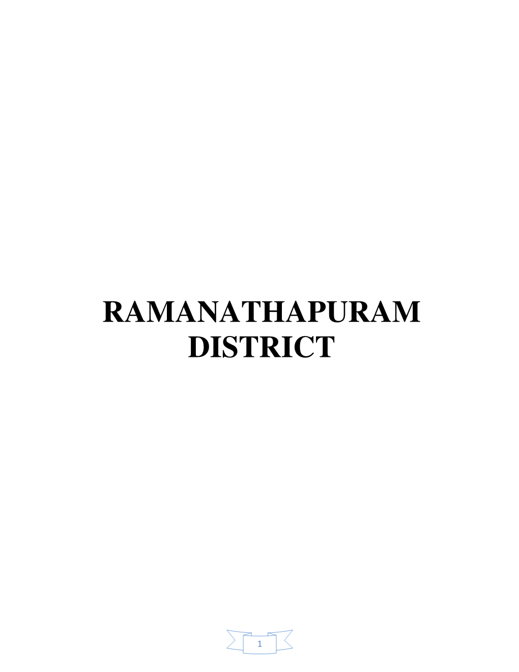 Ramanathapuram District