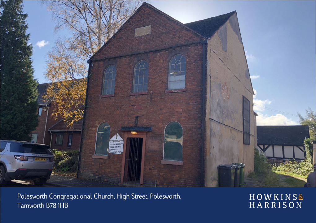 Polesworth Congregational Church, High Street, Polesworth, Tamworth B78 1HB