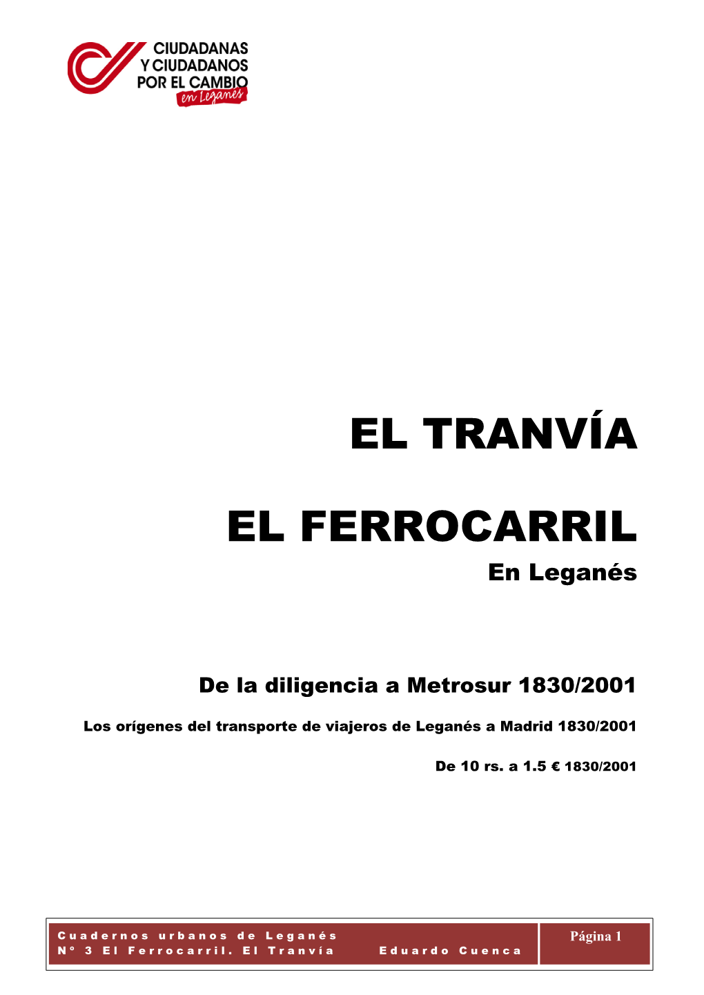 El Tranvía El Ferrocarril