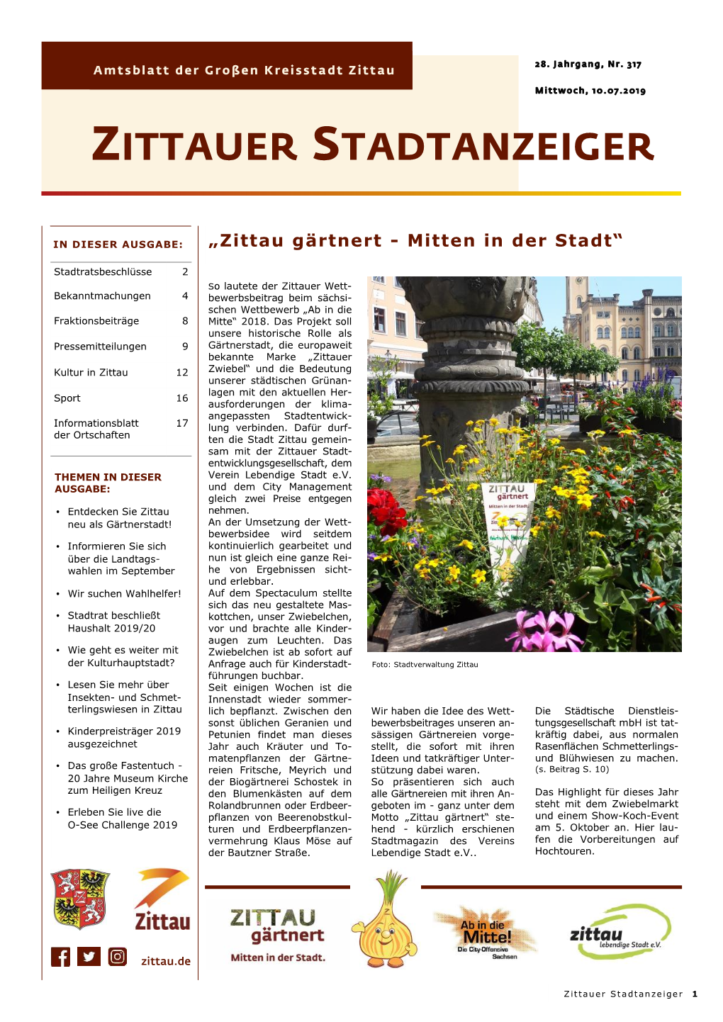 Zittauer Stadtanzeiger