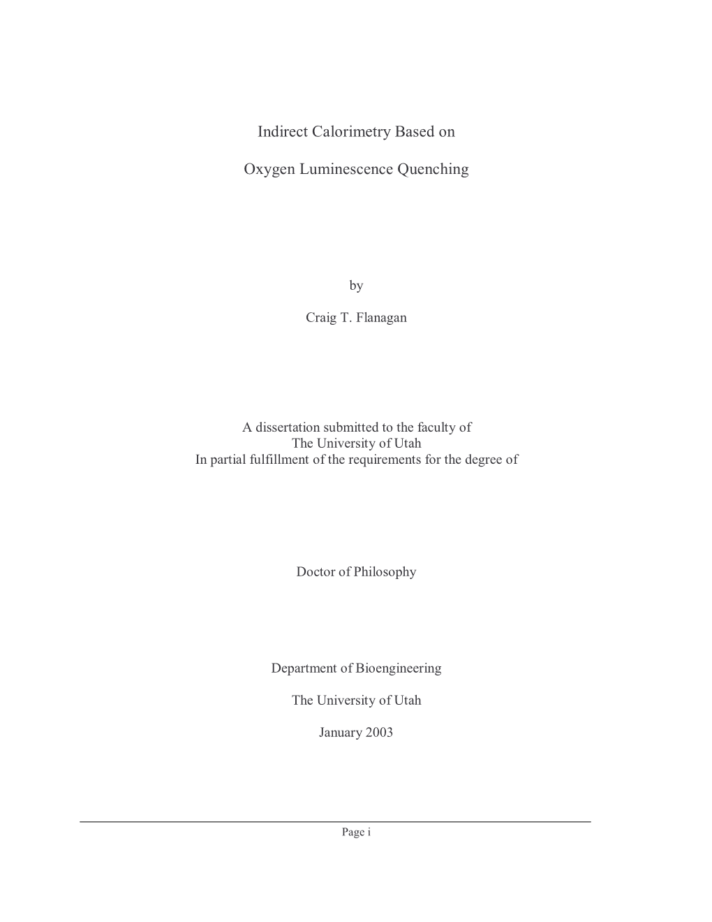 Indirect Calorimetry Based on Oxygen Luminescence Quenching