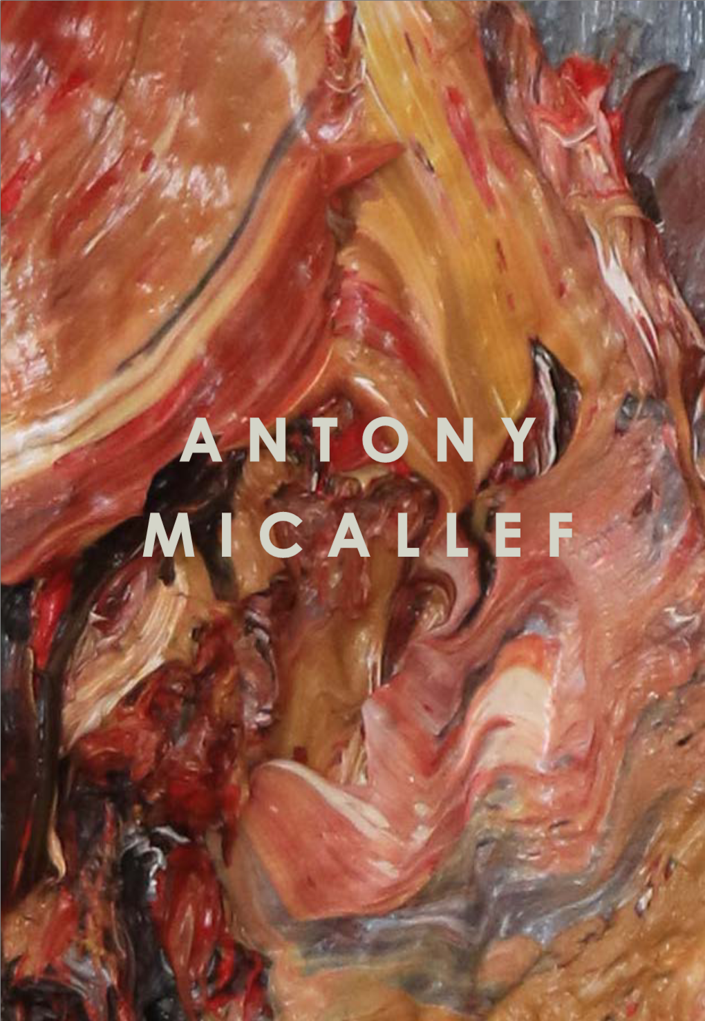 ANTONY MICALLEF Cover 封面: Raw Intent No