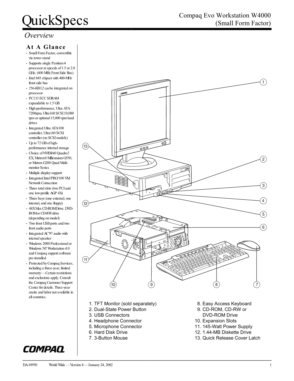 Quickspecs (Small Form Factor)