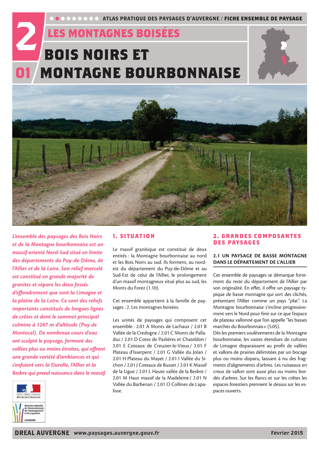 Fiche Imprimable 2.01 Bois Noirs Et Montagne Bourbonnaise