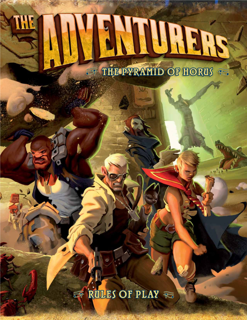 The Adventurers: the Pyramid of Horus Rulebook