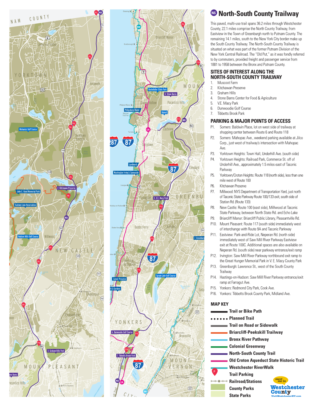 NS North-South County Trailway