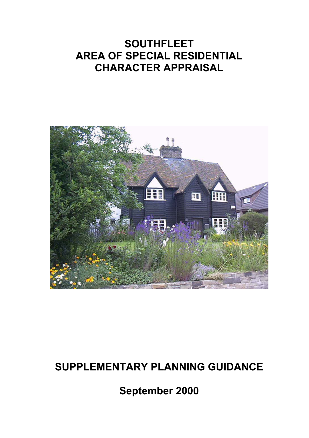 Southfleet Area of Special Residential Character Appraisal