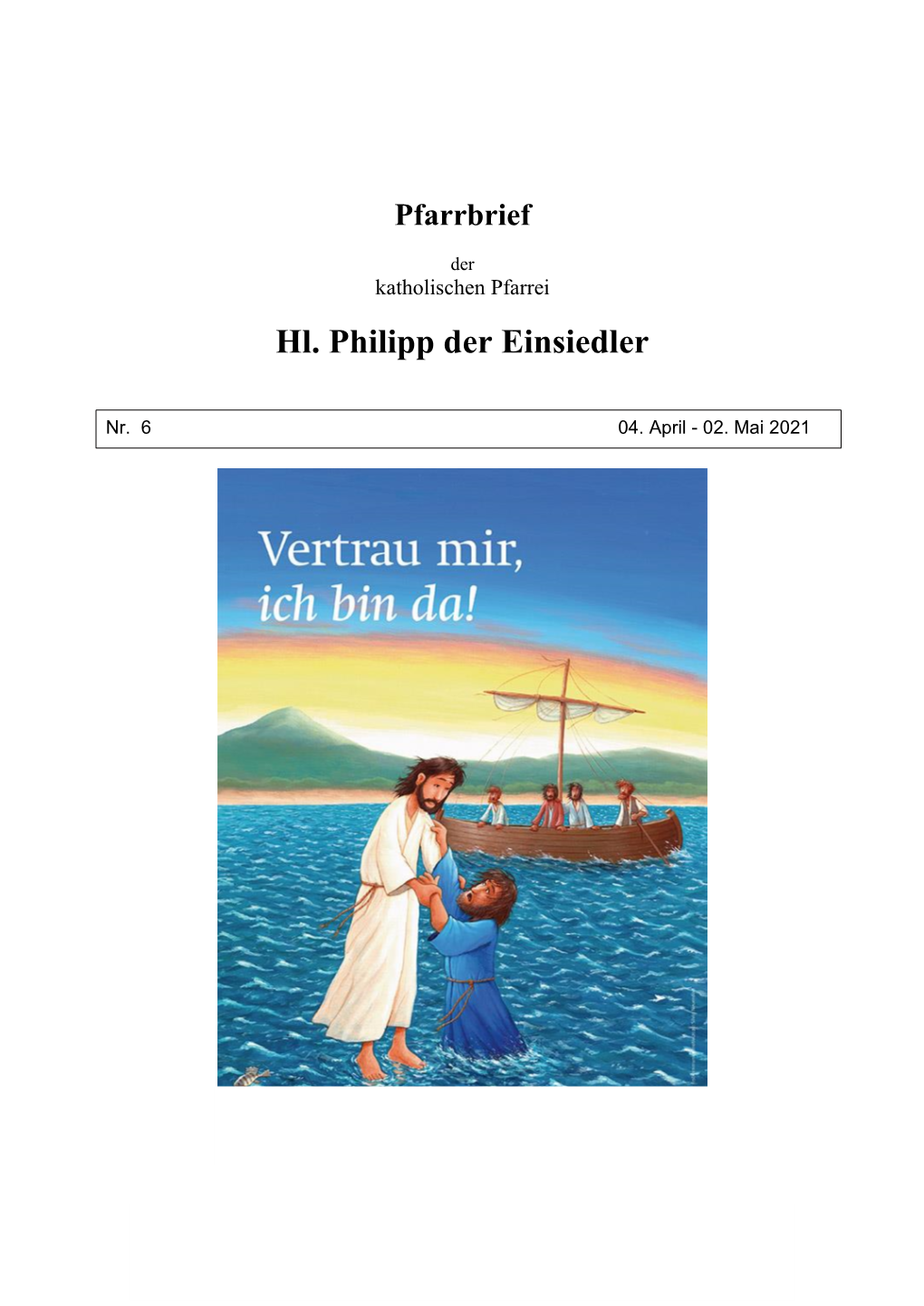 Hl. Philipp Der Einsiedler