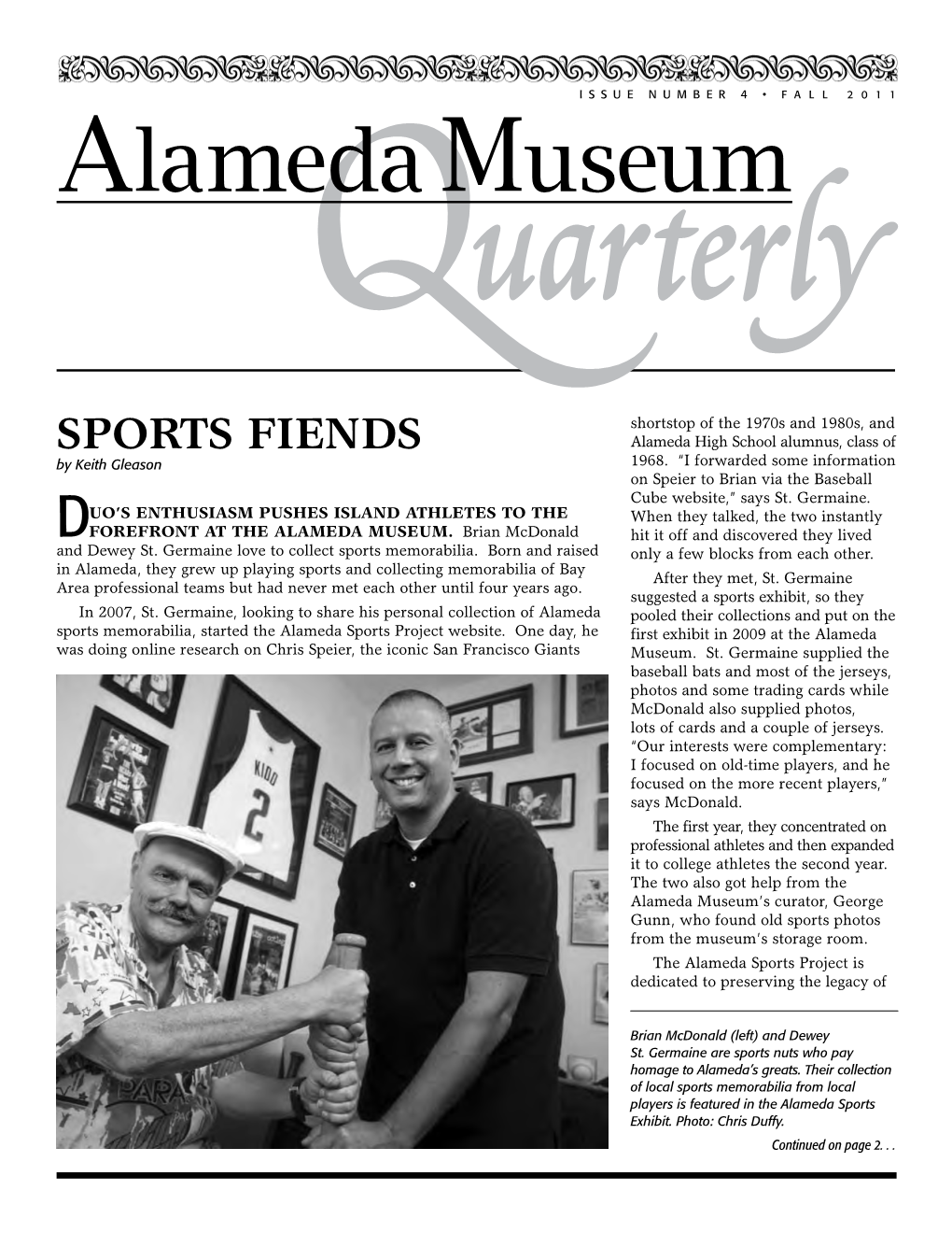 Sports Fiends Alameda High School Alumnus, Class of by Keith Gleason 1968