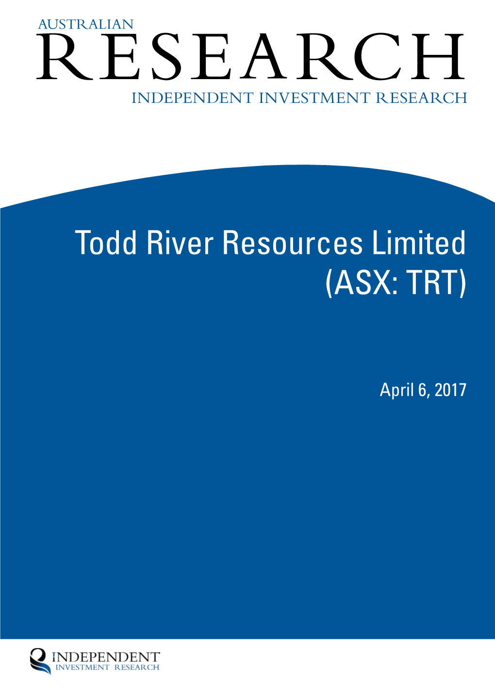 Todd River Resources Limited (ASX: TRT)