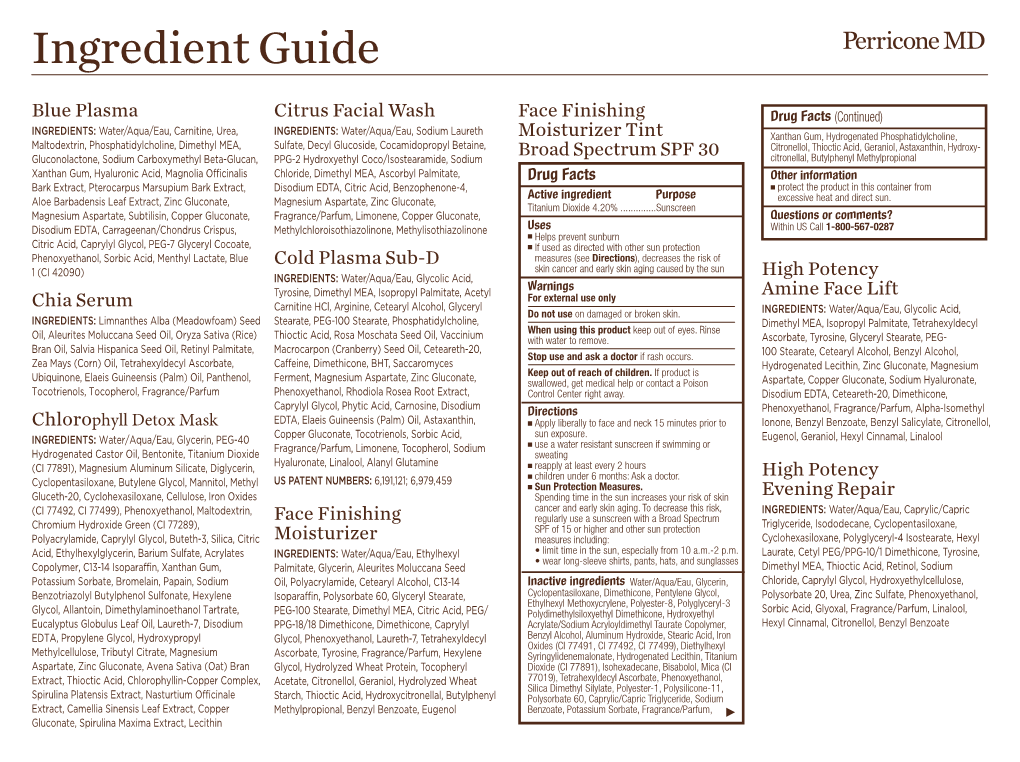 Ingredient Guide