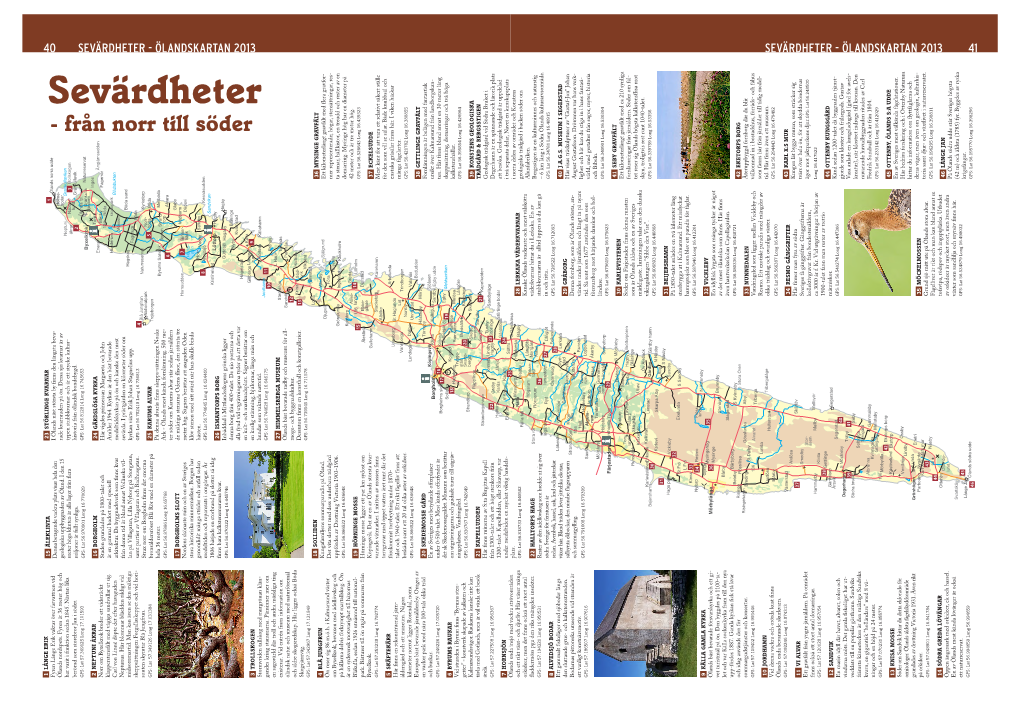 Ölandskartan 2013 Sevärdheter - Ölandskartan 2013 41