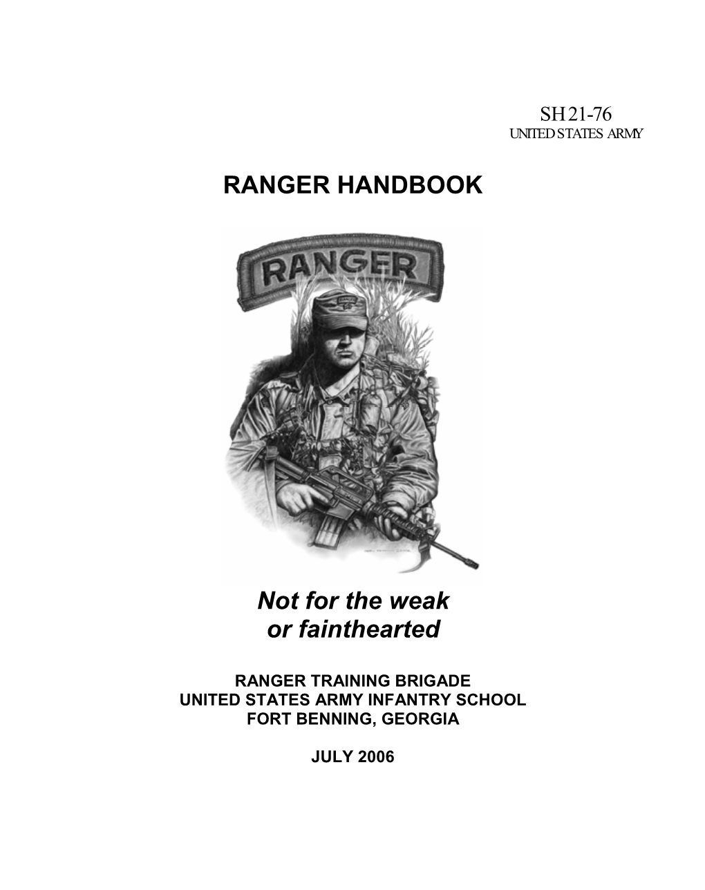 Army Ranger Handbook