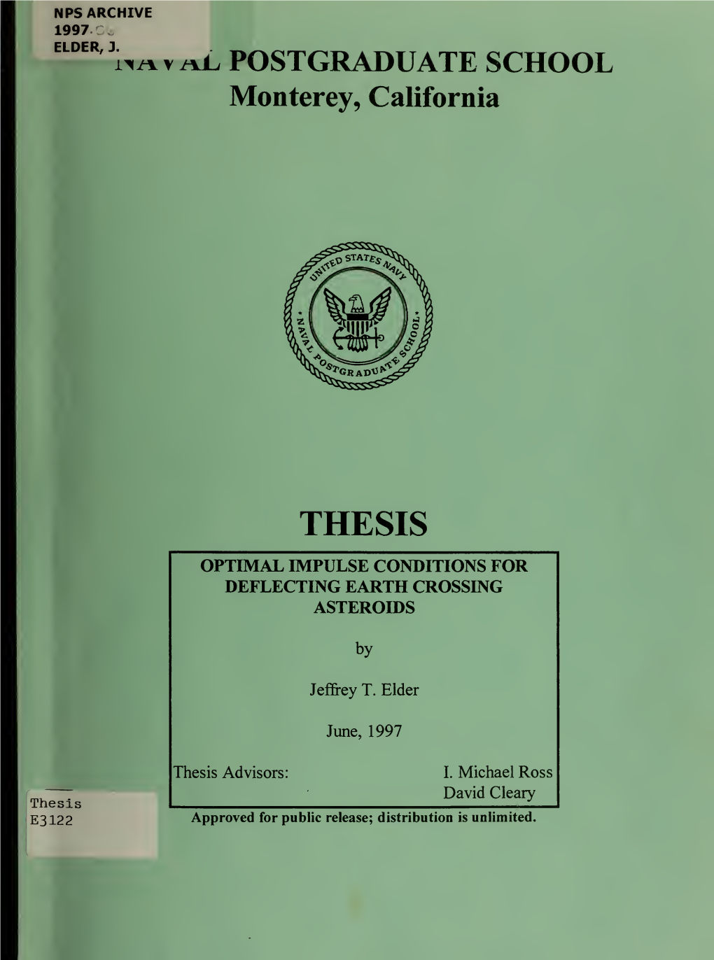 Optimal Impulse Conditions for Deflecting Earth Crossing Asteroids