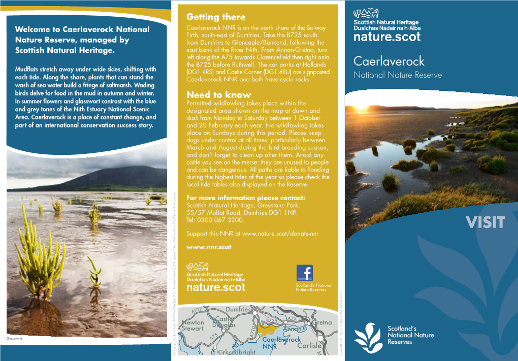 Caerlaverock NNR Wildfowling Permit Scheme