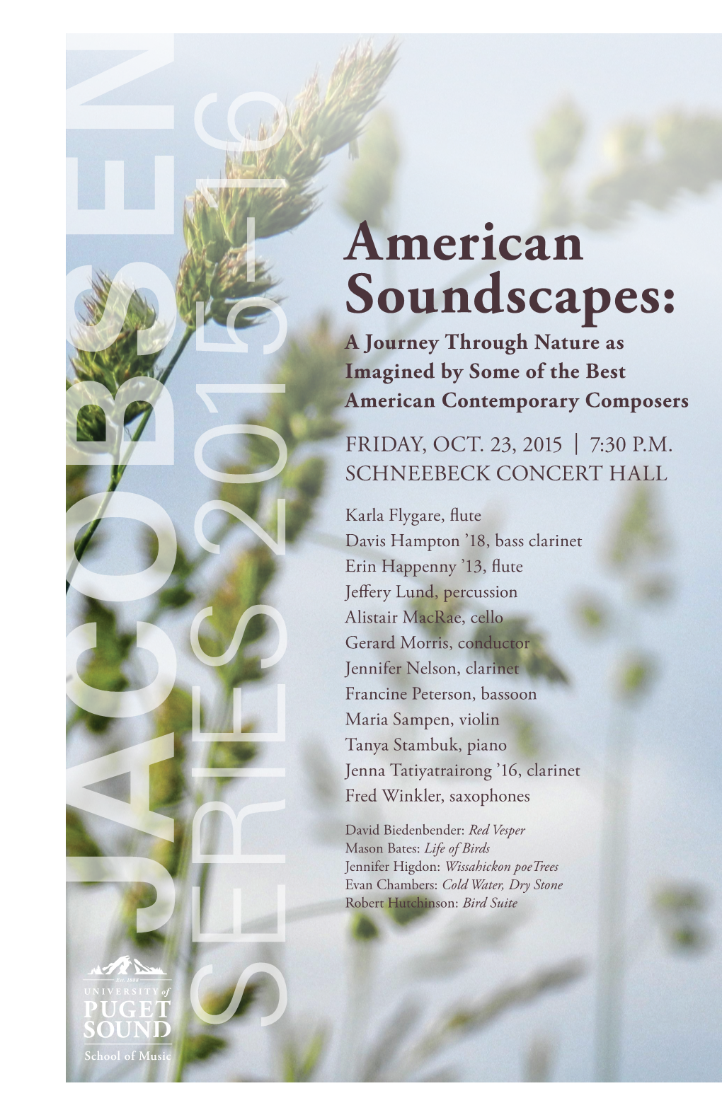 American Soundscapes: a Journey Through Nature As Imagined by Some of the Best American Contemporary Composers