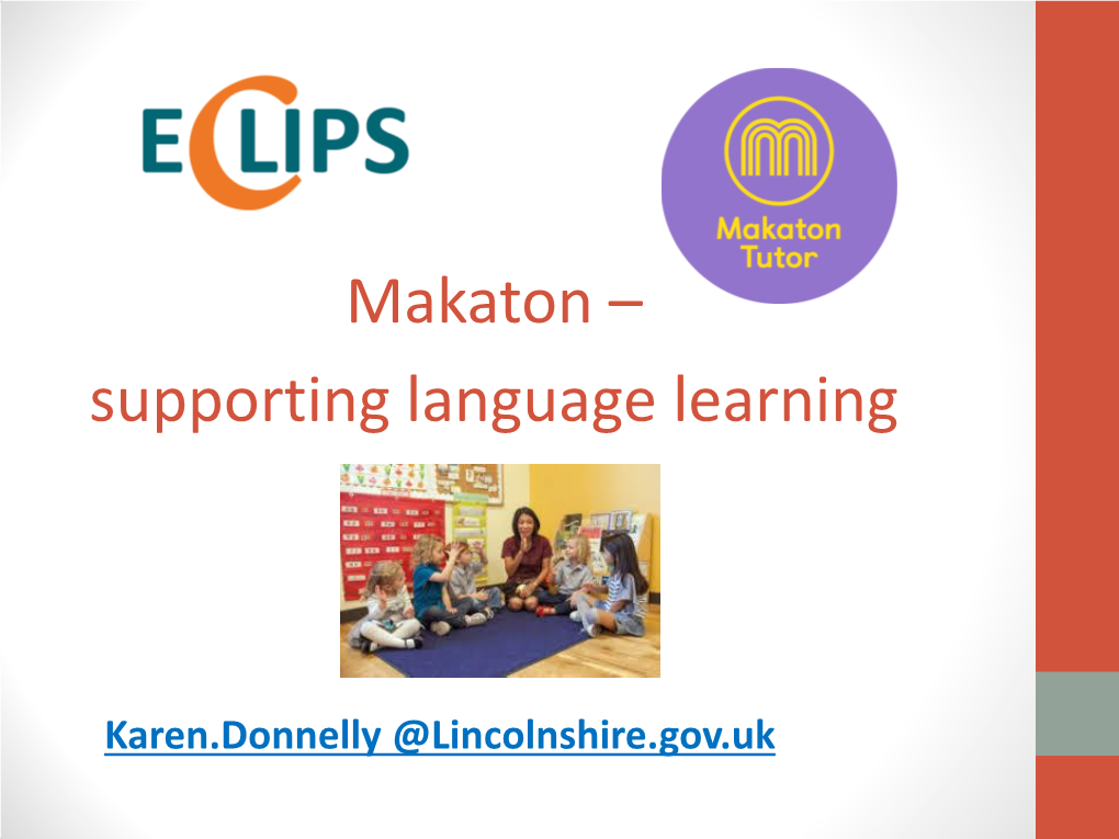 Makaton – Supporting Language Learning