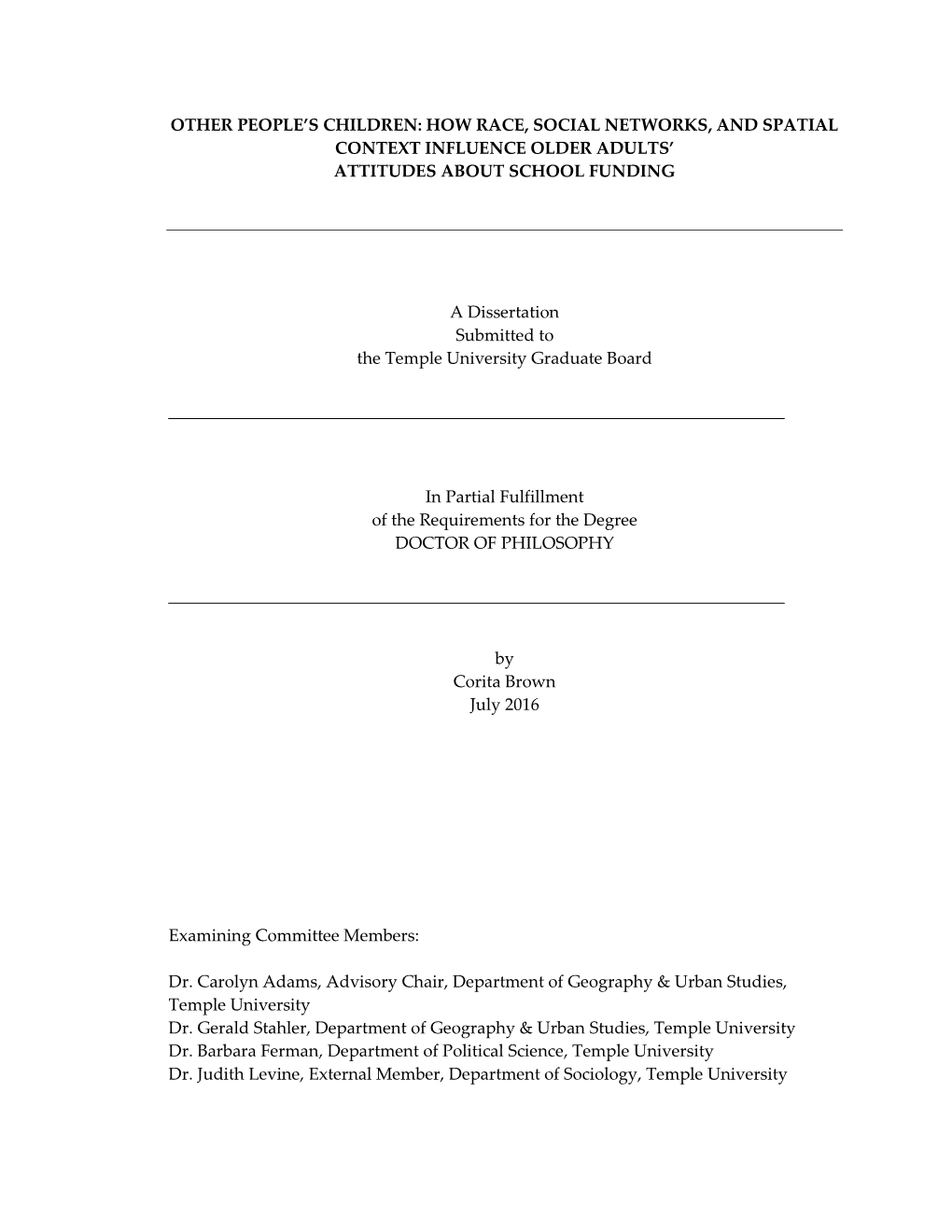 How Race, Social Networks, and Spatial Context Influence Older Adults’ Attitudes About School Funding