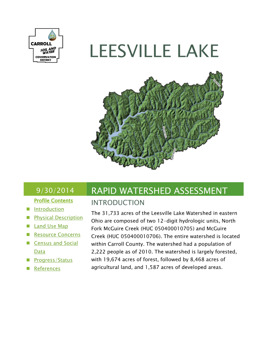 Leesville Lake