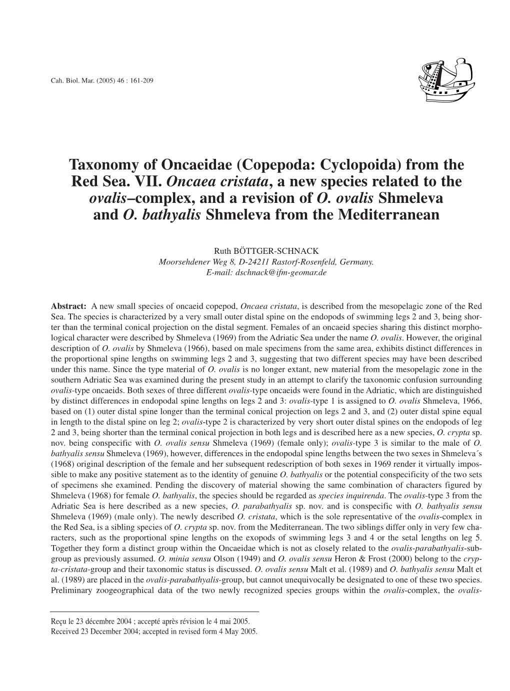 Taxonomy of Oncaeidae (Copepoda: Cyclopoida) from the Red Sea. VII