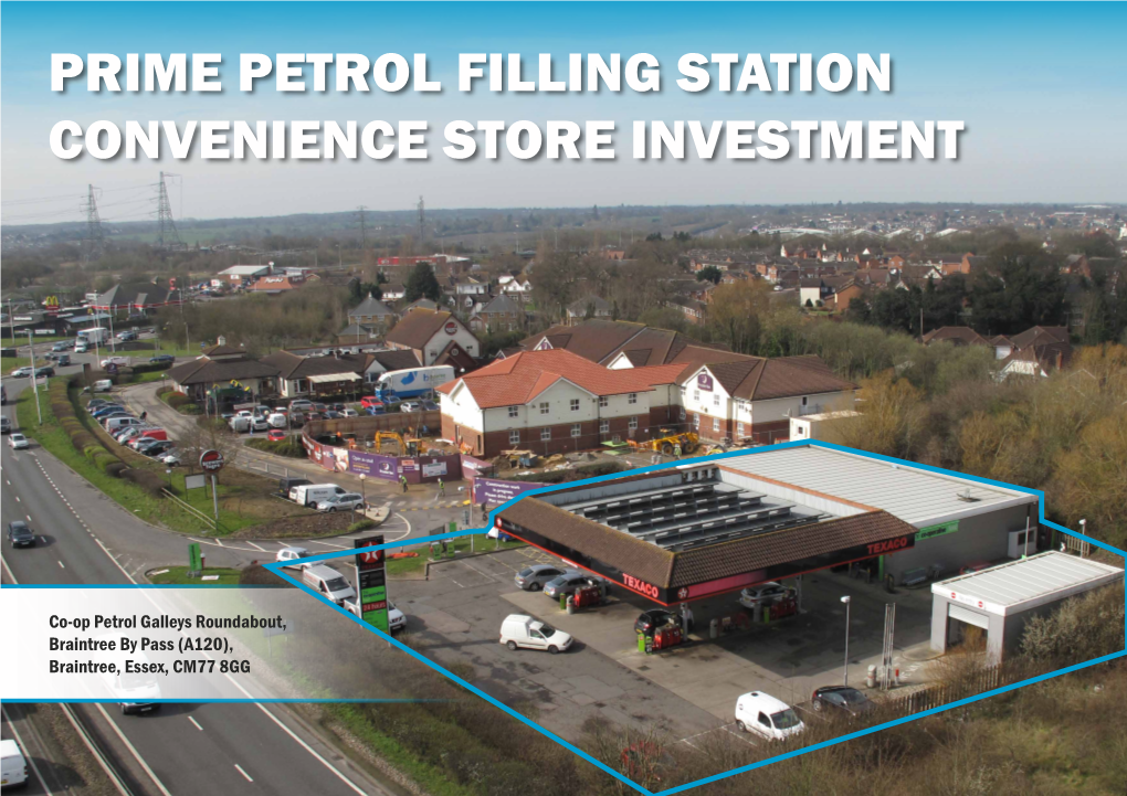 Prime Petrol Filling Station Convenience Store Investment