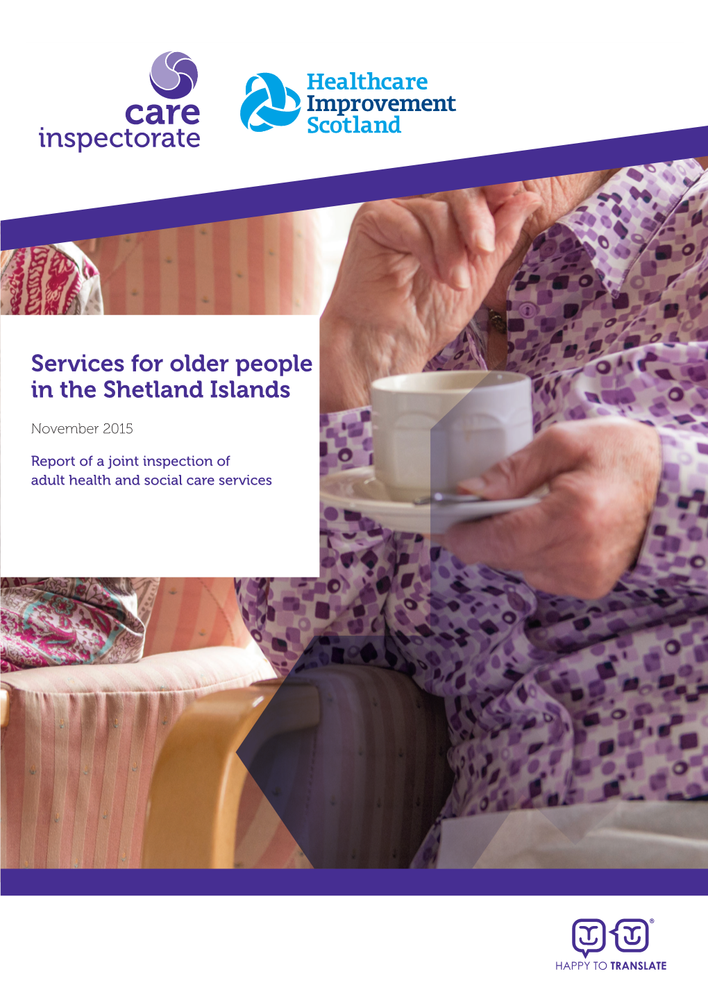 Services for Older People in the Shetland Islands