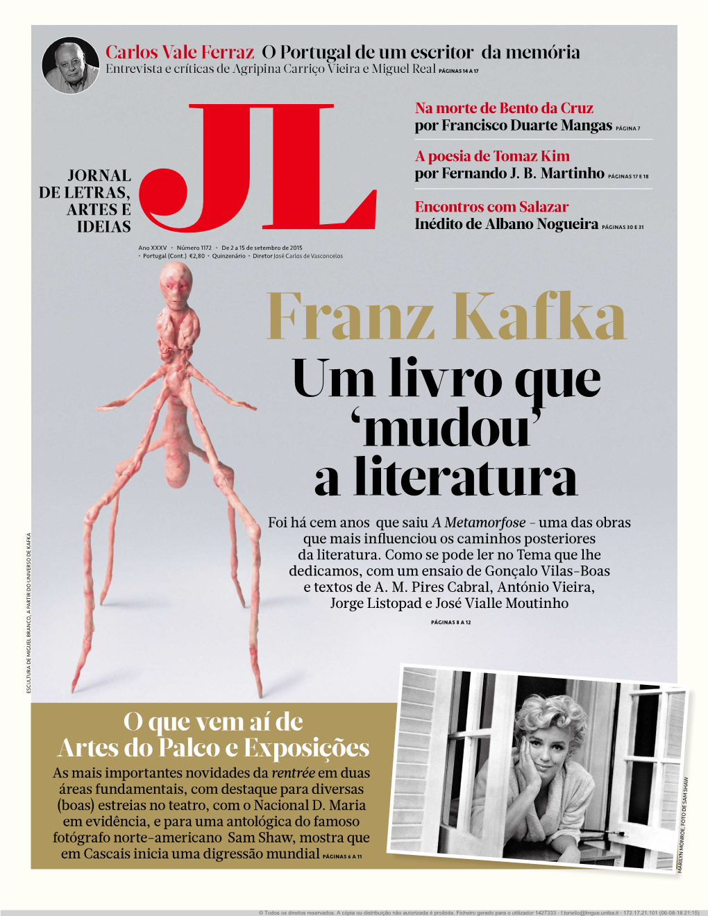 Jornal De Letras 1172