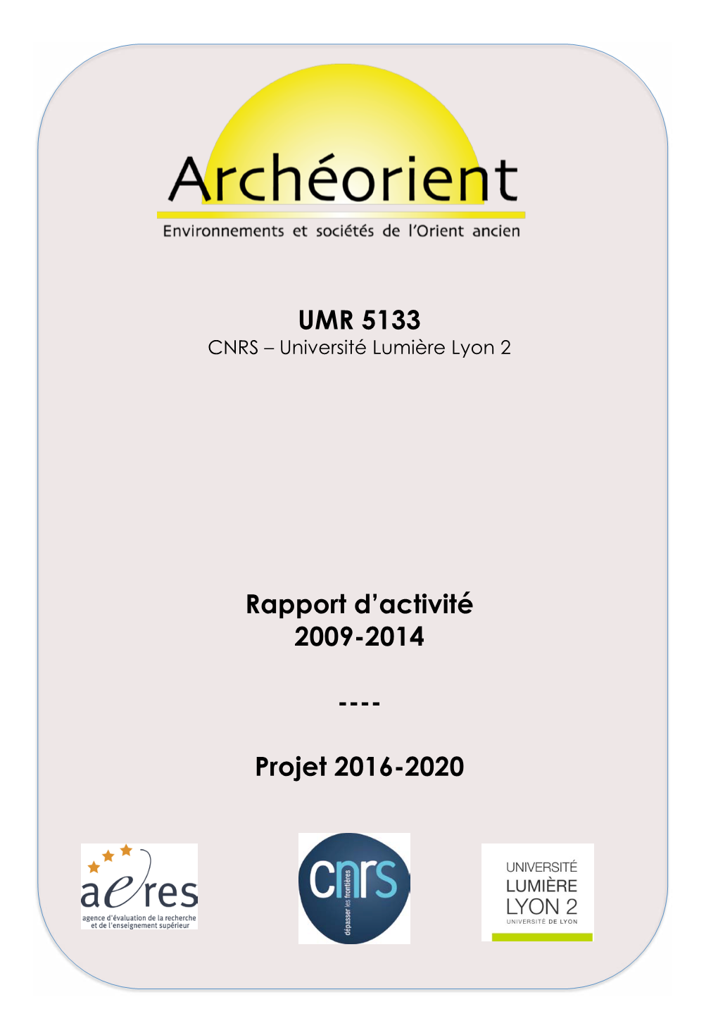 Projet 2016-2020