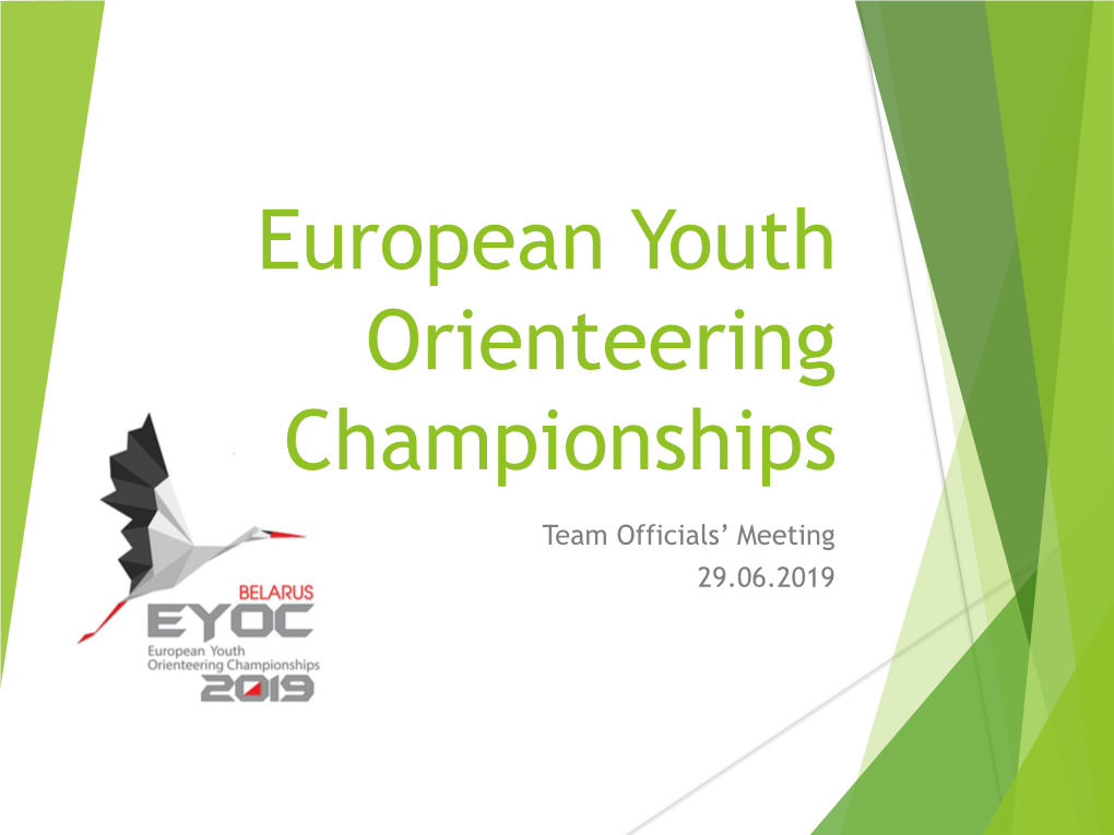 European Youth Orienteering Championships