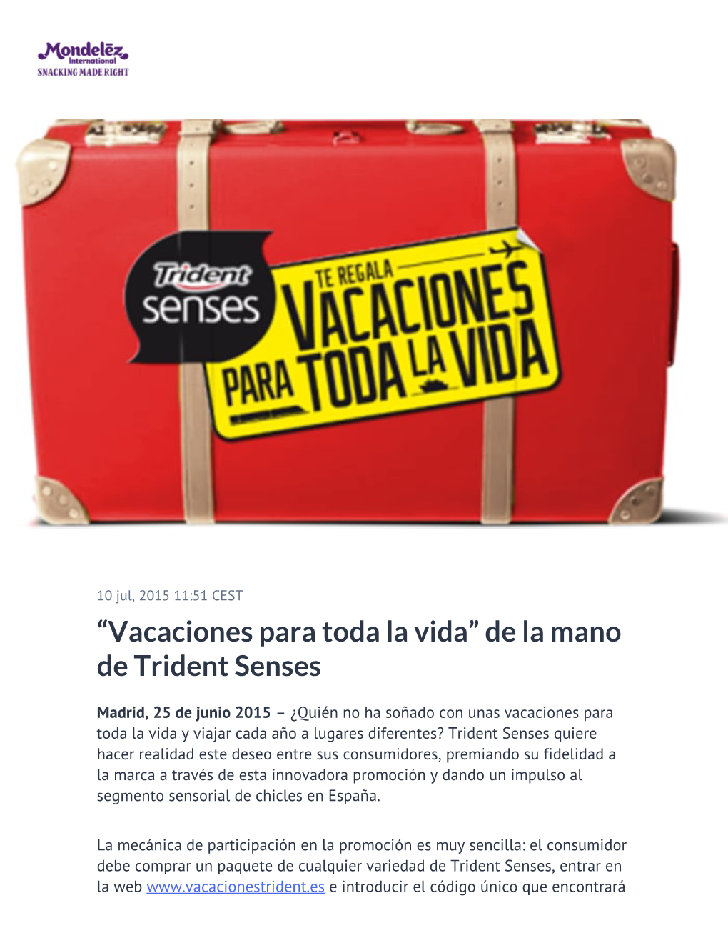 De La Mano De Trident Senses