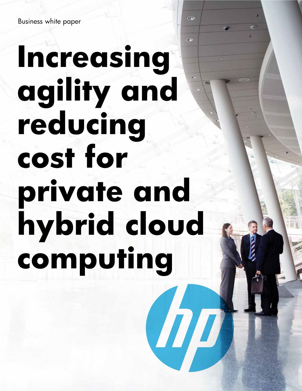 Private and Hybrid Cloud Computing Table of Contents