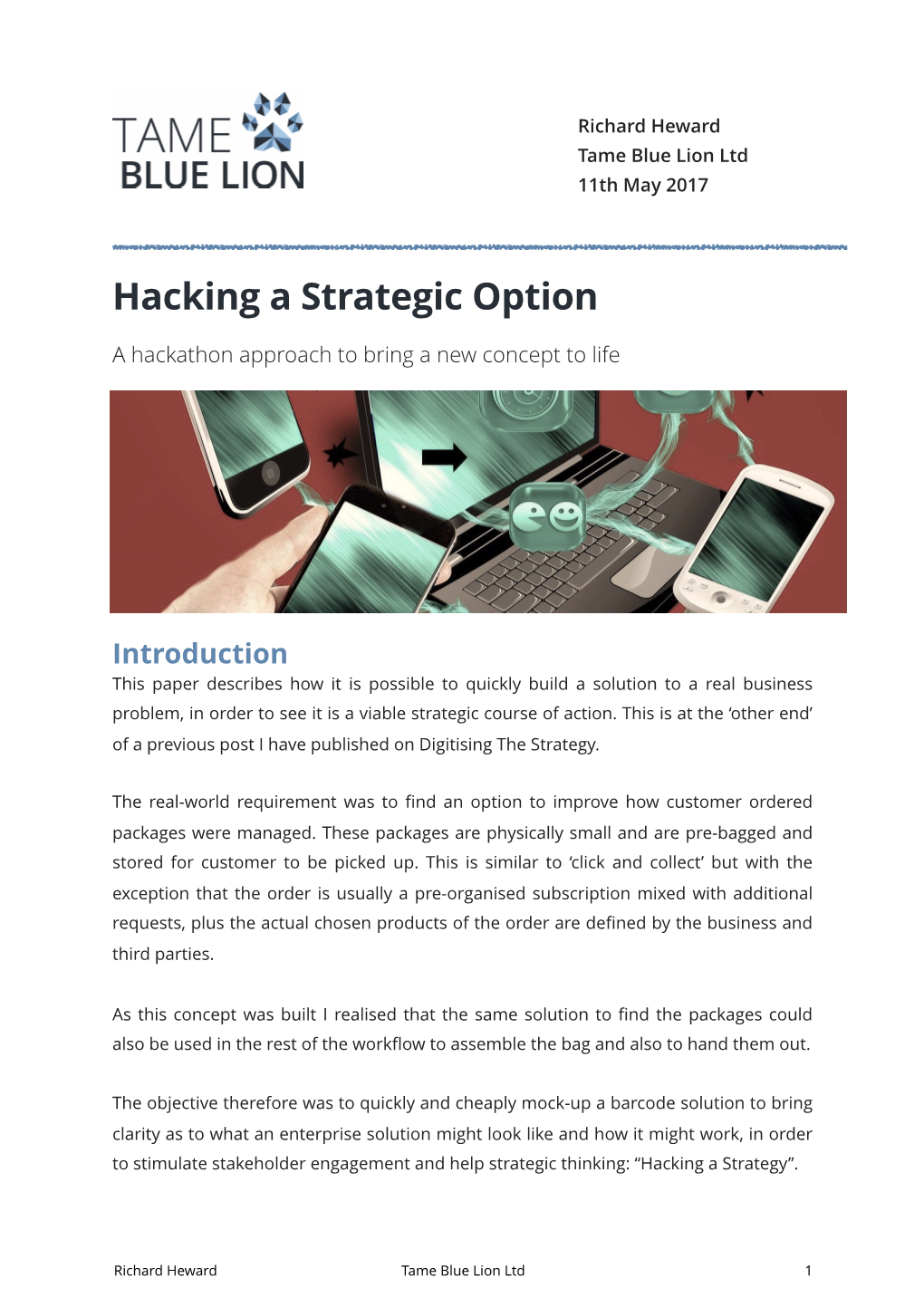 Hacking the Strategy.Pages