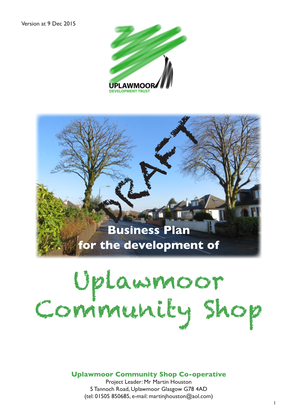 Uplawmoor Community Shop