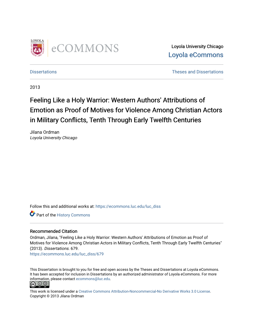 Feeling Like a Holy Warrior: Western Authors' Attributions of Emotion As