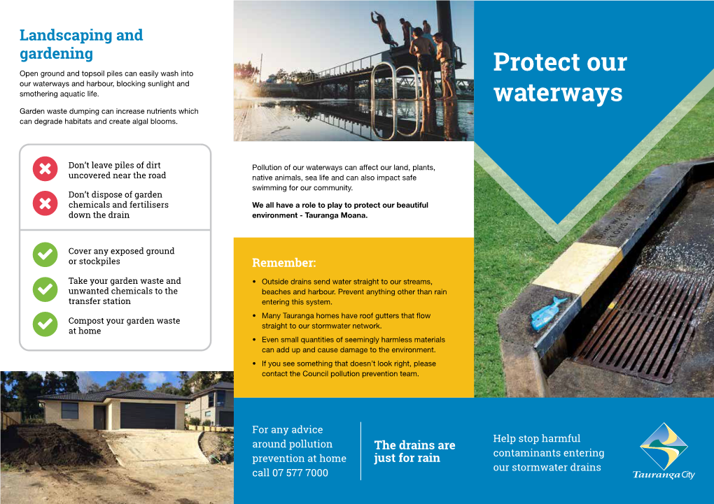Protect Our Waterways